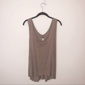 Free people long flowing tank top